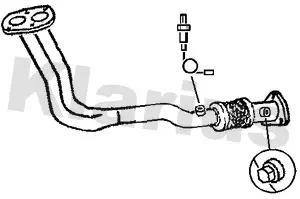 изпускателна тръба KLARIUS             