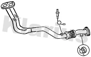 изпускателна тръба KLARIUS             