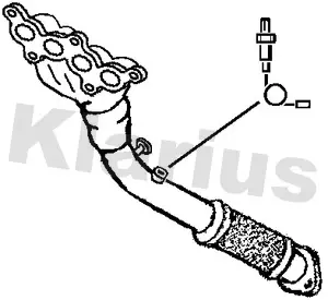 изпускателна тръба KLARIUS             