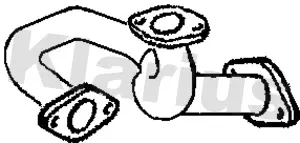 изпускателна тръба KLARIUS             