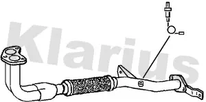изпускателна тръба KLARIUS             