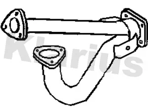 изпускателна тръба KLARIUS             