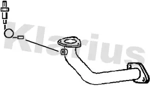 изпускателна тръба KLARIUS             