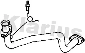 изпускателна тръба KLARIUS             