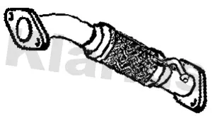 изпускателна тръба KLARIUS             