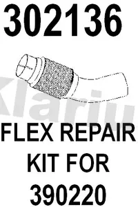 изпускателна тръба KLARIUS             