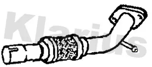 изпускателна тръба KLARIUS             