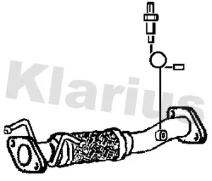 изпускателна тръба KLARIUS             