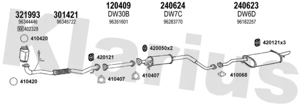 Изпускателна система KLARIUS             