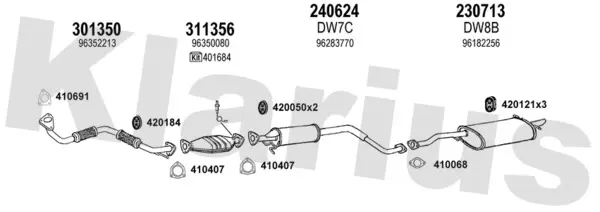 Изпускателна система KLARIUS             