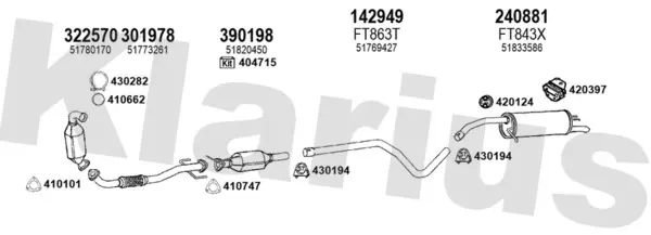 Изпускателна система KLARIUS             