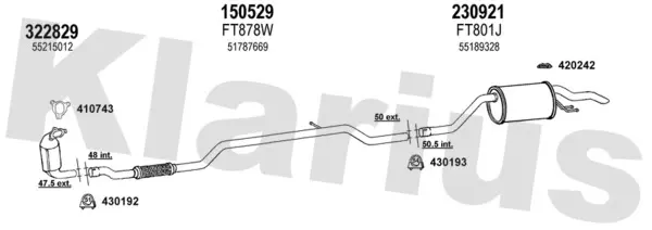 Изпускателна система KLARIUS             