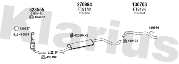 Изпускателна система KLARIUS             