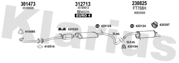 Изпускателна система KLARIUS             