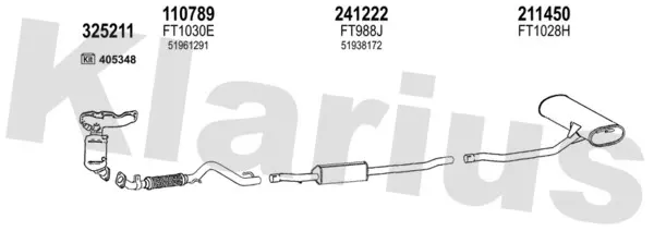 Изпускателна система KLARIUS             