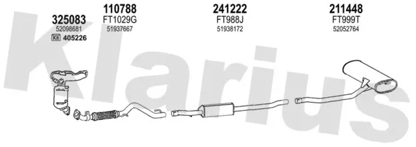 Изпускателна система KLARIUS             