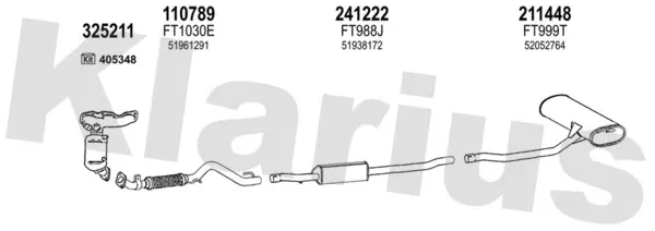 Изпускателна система KLARIUS             