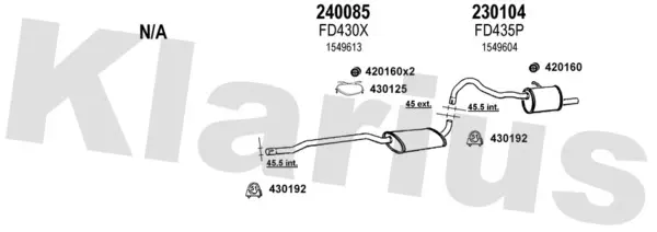 Изпускателна система KLARIUS             