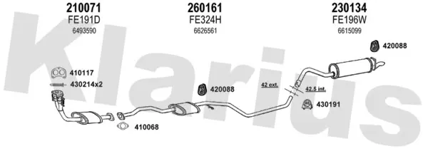 Изпускателна система KLARIUS             
