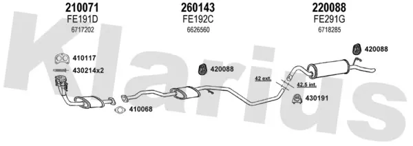 Изпускателна система KLARIUS             