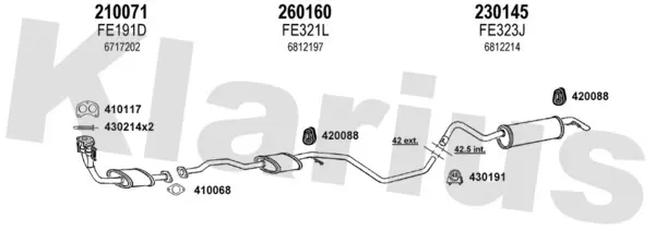 Изпускателна система KLARIUS             