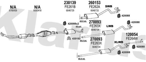 Изпускателна система KLARIUS             