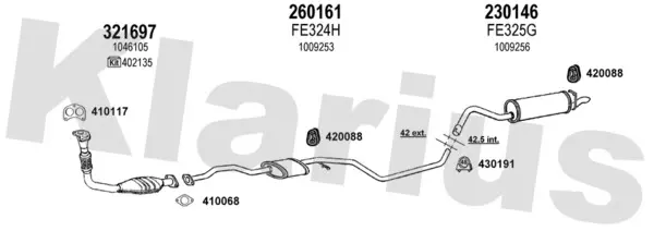 Изпускателна система KLARIUS             