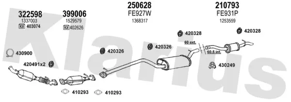 Изпускателна система KLARIUS             