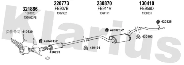 Изпускателна система KLARIUS             
