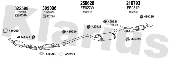 Изпускателна система KLARIUS             