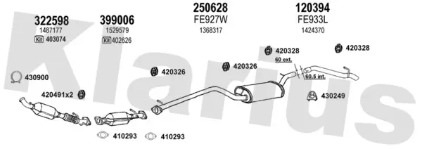 Изпускателна система KLARIUS             