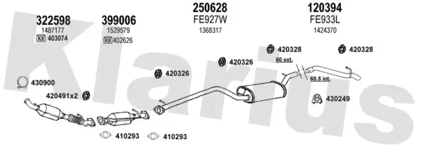 Изпускателна система KLARIUS             