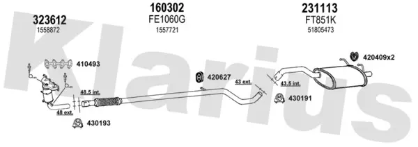 Изпускателна система KLARIUS             