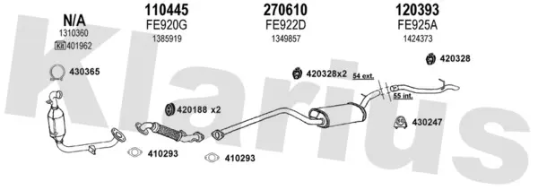 Изпускателна система KLARIUS             