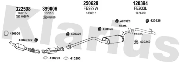 Изпускателна система KLARIUS             