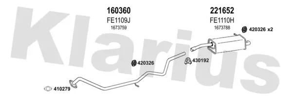 Изпускателна система KLARIUS             