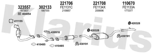 Изпускателна система KLARIUS             