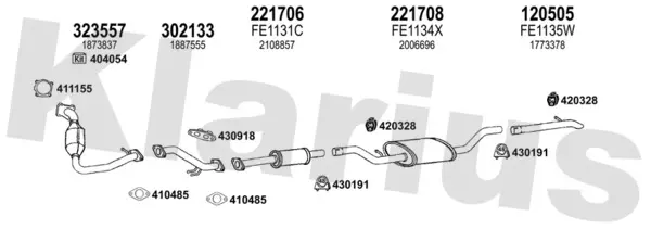 Изпускателна система KLARIUS             