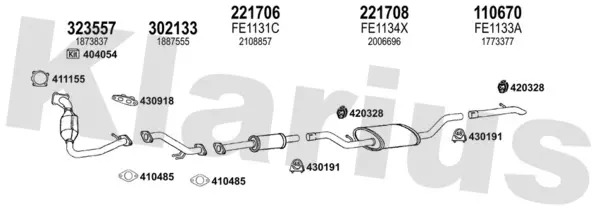 Изпускателна система KLARIUS             