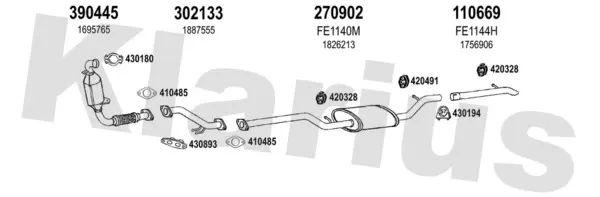 Изпускателна система KLARIUS             