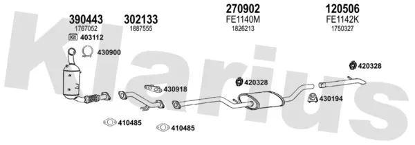 Изпускателна система KLARIUS             