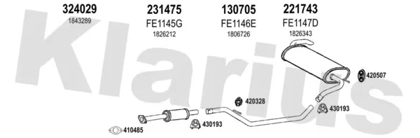 Изпускателна система KLARIUS             