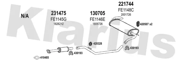 Изпускателна система KLARIUS             