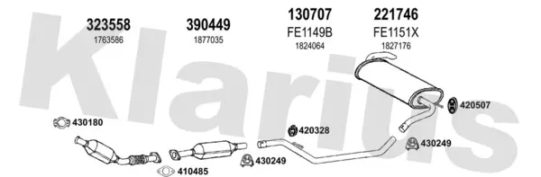 Изпускателна система KLARIUS             