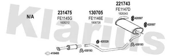 Изпускателна система KLARIUS             