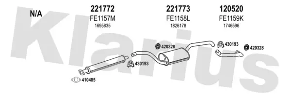 Изпускателна система KLARIUS             