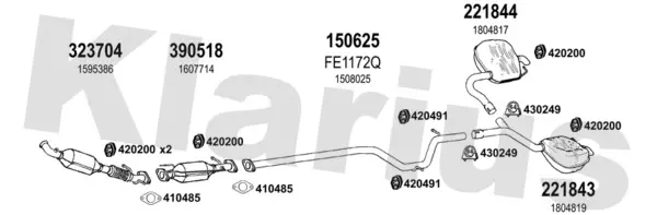 Изпускателна система KLARIUS             