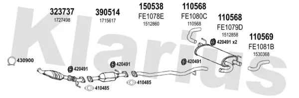 Изпускателна система KLARIUS             