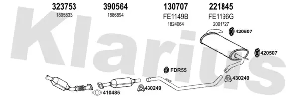 Изпускателна система KLARIUS             