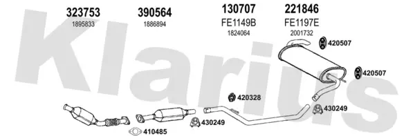 Изпускателна система KLARIUS             
